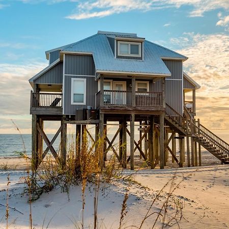 Strand Castle - Gulf Front! An Ideal Layout With Game Room, Small Private Pool, And Roof Top Crow'S Nest! Home Dauphin Island Extérieur photo