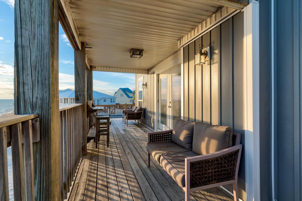 Strand Castle - Gulf Front! An Ideal Layout With Game Room, Small Private Pool, And Roof Top Crow'S Nest! Home Dauphin Island Extérieur photo